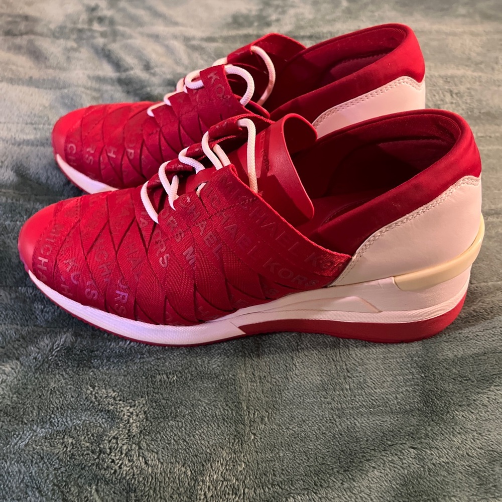 Michael Kors Women's Red Sneakers